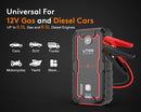 22000mAh Car Jump Portable Emergency Starter Power Bank Car Booster Starting Device Waterproof