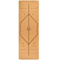 Natural Cork  Yoga Mat Fitness Gym 5 mm thickness