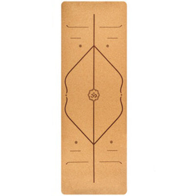 Natural Cork  Yoga Mat Fitness Gym 5 mm thickness
