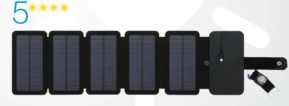 Sun Power folding 10 W Solar Cells Charger 5 V 2.1 A USB Output Devices Portable Solar Panels for Smartphones