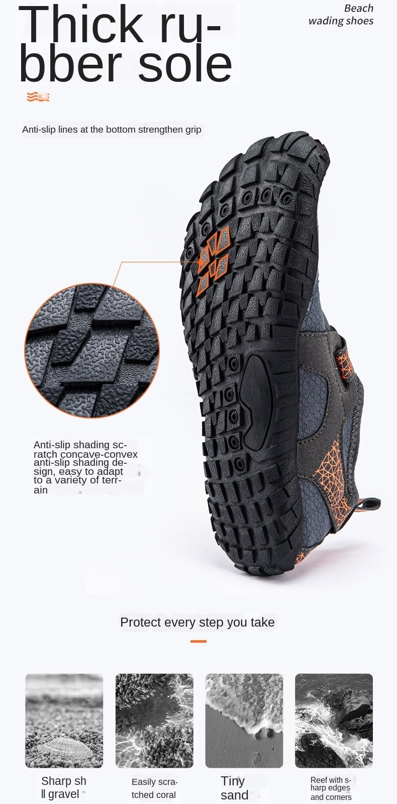 Naturehike Men Women Water Shoes Quick Dry Swimming Socks Sneaker Socks Slippers