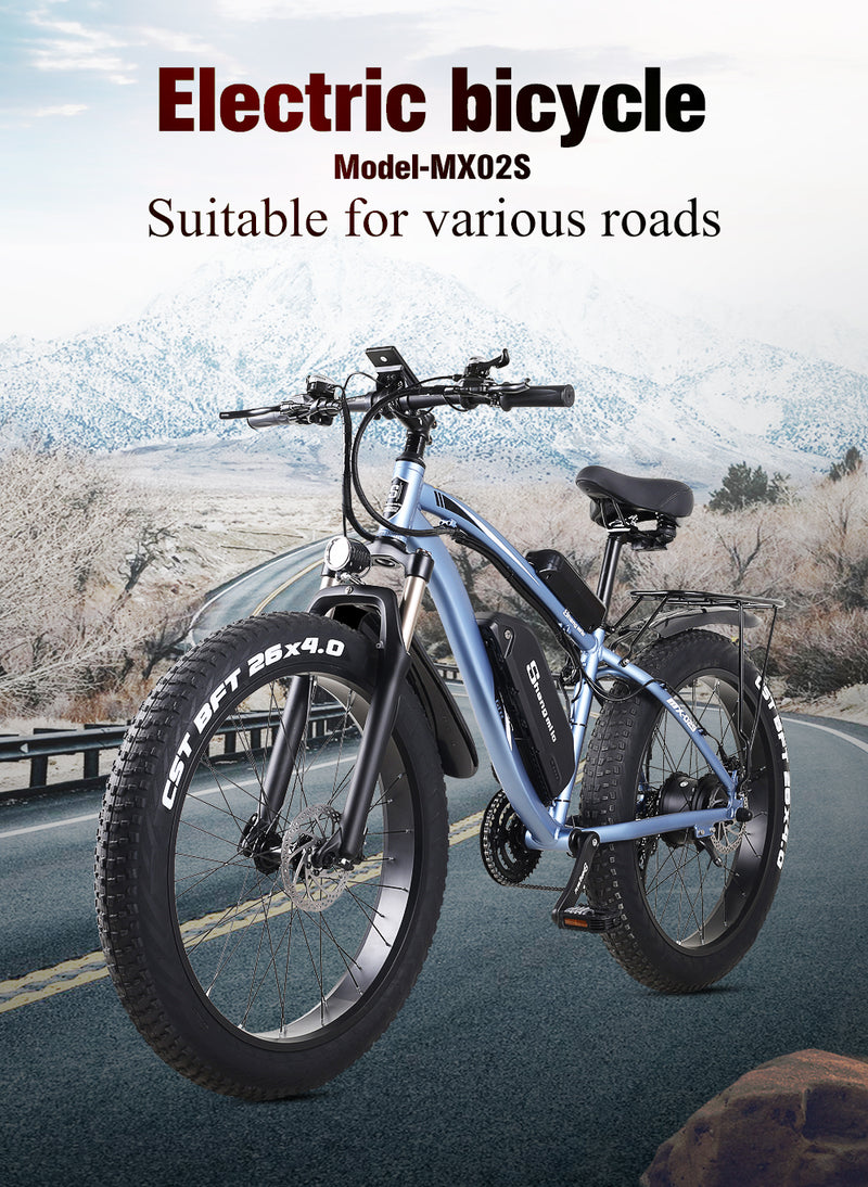 Electric bike 48 V 1000 W electric mountain bike 4.0 fat tire Electric Bicycle beach E-bike electric