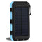 Solar Power Bank Real 20000 mAh Dual USB External Waterproof Polymer Battery Charger Outdoor Light Lamp Powerbank Ferisi