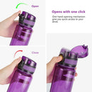 Water Bottle 500/ 1000 ml Shaker Portable Leak proof Outdoor Fruit juice Infuser Plastic Bottle BPA Free