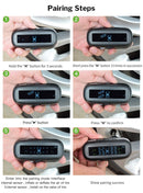 TPMS Tire Pressure Sensor Monitoring System Solar TMPS Display Alarm Car 4 Wheel External Internal Tyre Pressure Sensors