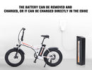 Electric bike 500 W 4.0 fat tire folding  48 V 15 AH lithium battery