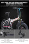 Electric bike 500 W 4.0 fat tire folding  48 V 15 AH lithium battery