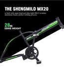 Electric bike 500 W 4.0 fat tire folding  48 V 15 AH lithium battery
