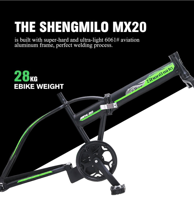 Electric bike 500 W 4.0 fat tire folding  48 V 15 AH lithium battery