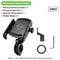 Mobile Phone Holder Motorcycle Smartphone for  Motorbike Handlebar Mount with Wireless Charger