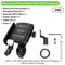 Mobile Phone Holder Motorcycle Smartphone for  Motorbike Handlebar Mount with Wireless Charger