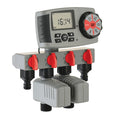 Automatic 4-Zone Irrigation System Watering Timer System with 2 Solenoid Valve