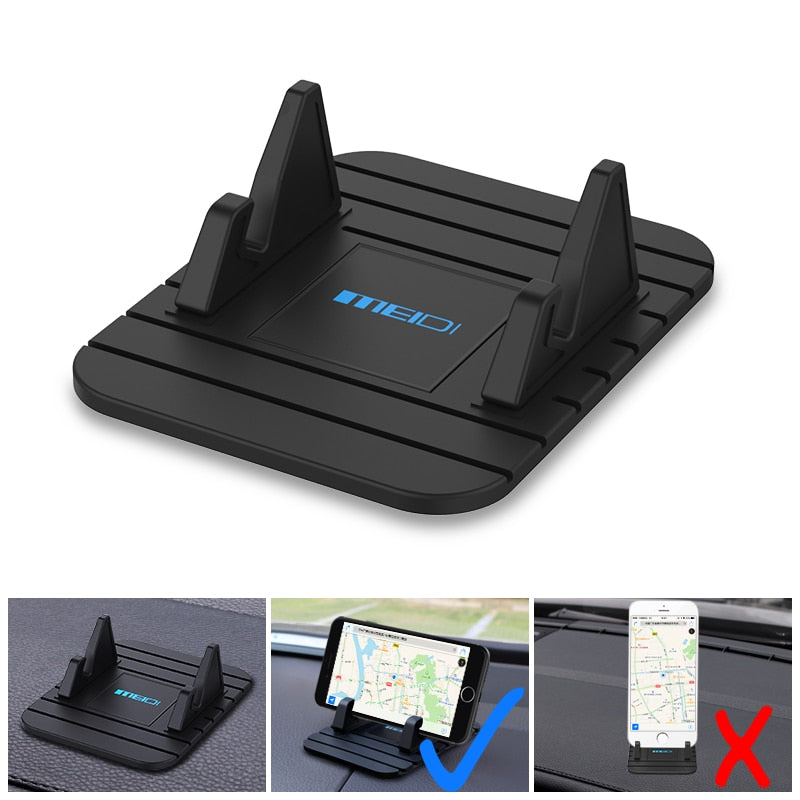 Car Dashboard Non-slip Mat Rubber Mount Phone Holder Pad Mobile Phone Stand Bracket  Mobile Holder
