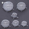 6 Pc  /Set Food Silicone Cover Universal Silicone Lids For Cookware Bowl Reusable Kitchen Accessories