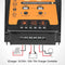 MPPT Solar Charge Controller 12V 24V 50 Amps 70 A Solar Controller Solar Panel Battery Regulator Dual USB 5V LCD Display