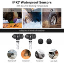 Solar TPMS Car Tire Pressure Monitoring System Alarm Auto Smart Control External Internal Wireless Tyre Pressure Sensor