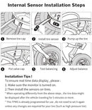 Solar TPMS Car Tire Pressure Monitoring System Alarm Auto Smart Control External Internal Wireless Tyre Pressure Sensor