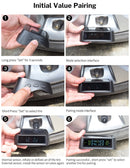 Solar TPMS Car Tire Pressure Monitoring System Alarm Auto Smart Control External Internal Wireless Tyre Pressure Sensor