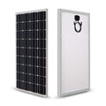 Solar Panel 100w 200w  18V 12V 24V Light weight  Glass Temper Solar Panel Mono crystalline cells solar battery charger