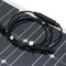 100W Solar System Solar Cell DIY RV/Boat Kits flexible 100W solar panel 1*10A solar controller 1 set 3M  cable