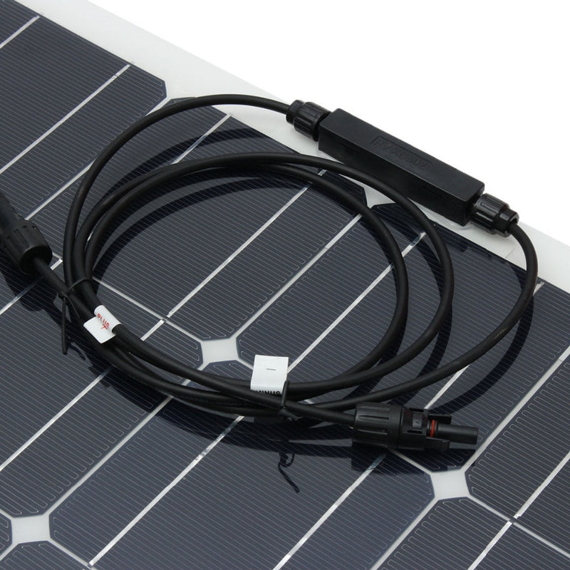 100W Solar System Solar Cell DIY RV/Boat Kits flexible 100W solar panel 1*10A solar controller 1 set 3M  cable