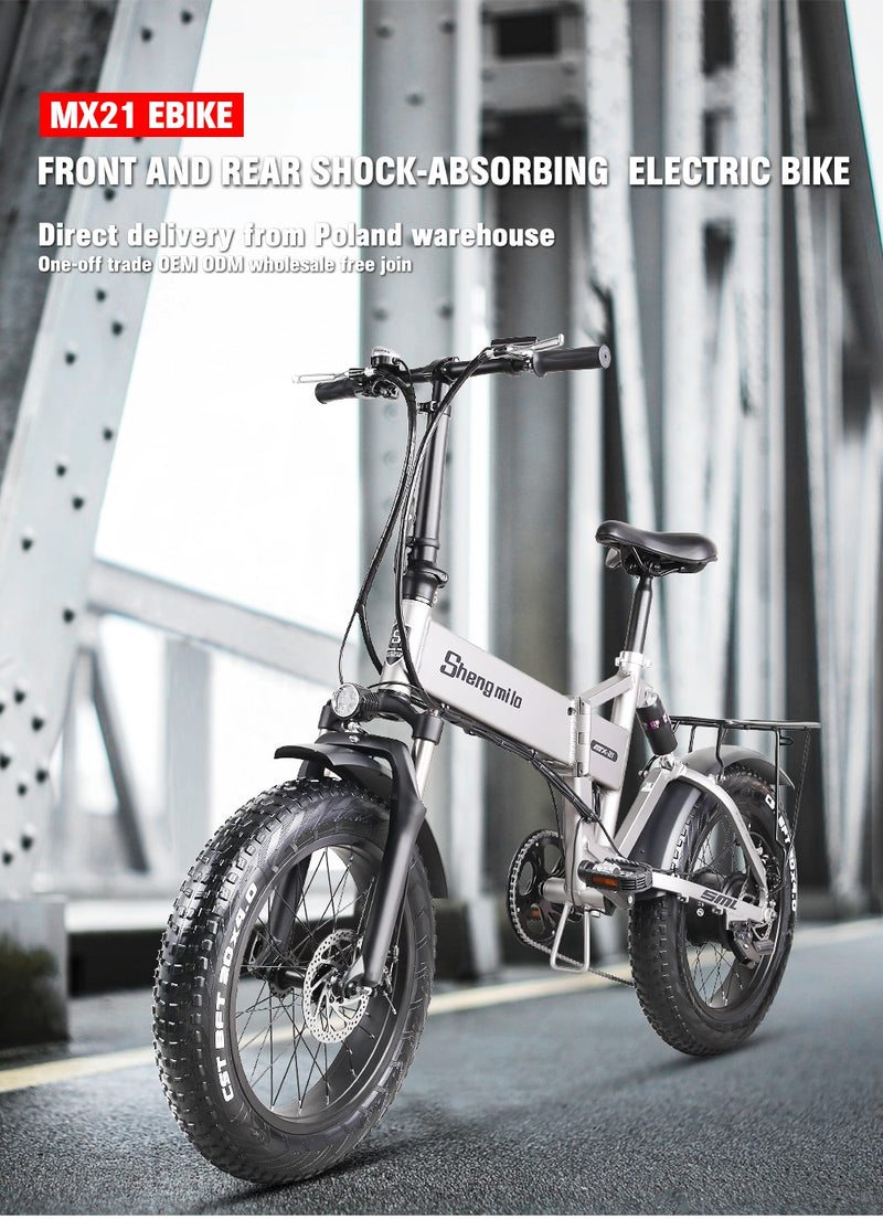 E bike Electric bicycle 500 W  48 v 12.8 ah lithium battery  electric mountain bike