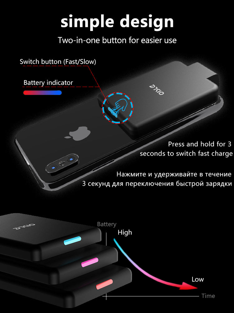 OISLE mini portable external battery charger Power Bank for iPhone X 11 7 8 6s xs/Samsung S9/Huawei P10 P20/xiaomi