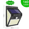 Outdoor Lighting Solar Motion Sensor Light New Upgrade 268 LED Solar Lamp Waterproof for Garden Decoration Street Security Light