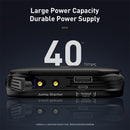 Car Jump Starter Battery Power Bank Portable 12 V 800 A Vehicle Emergency Battery Booster for 4.0 L Car Power Starter