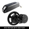 48V 750W BBS02B Mid Drive Motor Electric Bike Conversion Kit with Lock 12Ah/17.5Ah Bicycle Battery built in Samsung Cell