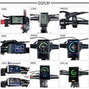 BBS02B 48 V 500 W Mid Drive Motor Electric Bike Conversion Kit DPC18 850C P850C 500C C965 Display E Bicycle 8fun BBS02