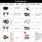 BBS02B 48 V 500 W Mid Drive Motor Electric Bike Conversion Kit DPC18 850C P850C 500C C965 Display E Bicycle 8fun BBS02