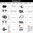 BBS02B 48 V 500 W Mid Drive Motor Electric Bike Conversion Kit DPC18 850C P850C 500C C965 Display E Bicycle 8fun BBS02
