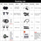 BBS02B 48 V 500 W Mid Drive Motor Electric Bike Conversion Kit DPC18 850C P850C 500C C965 Display E Bicycle 8fun BBS02