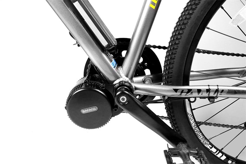 BBS02B 48 V 500 W Mid Drive Motor Electric Bike Conversion Kit DPC18 850C P850C 500C C965 Display E Bicycle 8fun BBS02