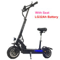 Electric Scooter with 60V/3200W fat tire big wheel electric scooters adults with Oil Brake