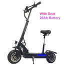 Electric Scooter with 60V/3200W fat tire big wheel electric scooters adults with Oil Brake