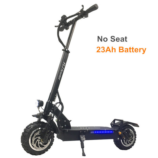 Electric Scooter with 60V/3200W fat tire big wheel electric scooters adults with Oil Brake