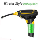 120W Wireless Car Air Compressor  Handheld USB Rechargeable  Car Accessories