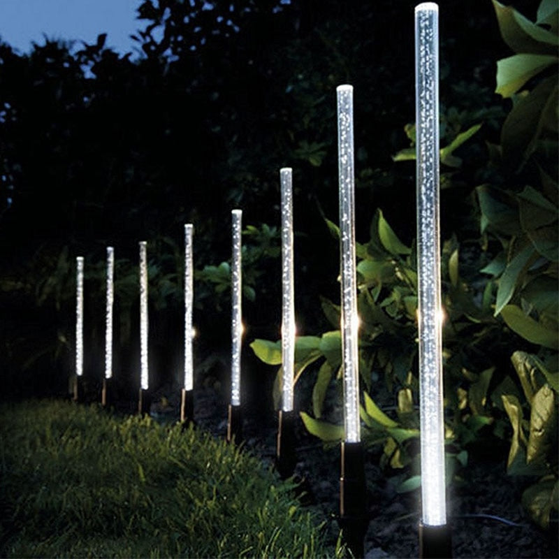Lawn Landscape Decoration Garden Stick Stake Light Lamp Set