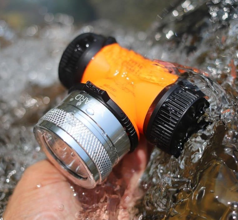 Diving double wick waterproof T6 LED L2  LED flashlight lamp lantern 26650 UV