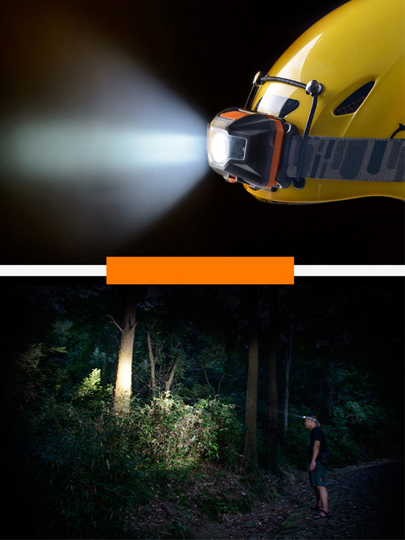 Naturehike USB rechargeable LED headlamp waterproof headlight outdoor camping tools 3 in 1 flashlight lamp tent lantern