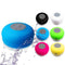 Wireless Bluetooth Speaker Waterproof Shower Speaker Handsfree Call Music Suction Mic For Phone