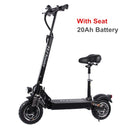 2400W Adult Electric Scooter with seat foldable