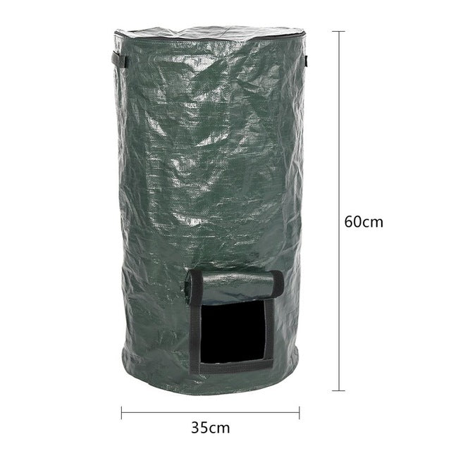 Organic Waste Kitchen Garden Yard Compost Bag