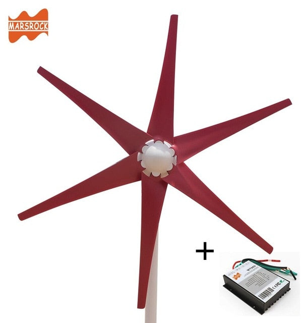 AC 12 V /24 V  Wind Turbine Generator for Home or Boat use with Free 600 W Wind Controller