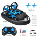 3 In 1 RC Vehicle Flying Drone Land Driving Boat Mini Drone Model Toys