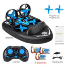 3 In 1 RC Vehicle Flying Drone Land Driving Boat Mini Drone Model Toys