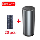 Alloy Garbage Can For Car  Bin Organizer Storage Holder Bag Auto Accessories