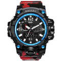 SMAEL Brand Luxury Military Sports Watches Men Quartz Analog LED Digital Watch Man Waterproof Clock Dual Display Wristwatches